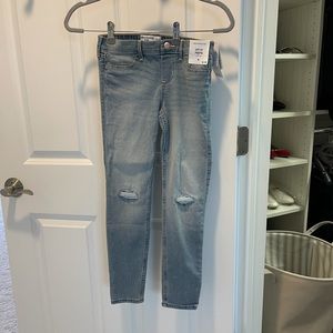 Abercrombie kids. Pull on jegging mid rise/jeans